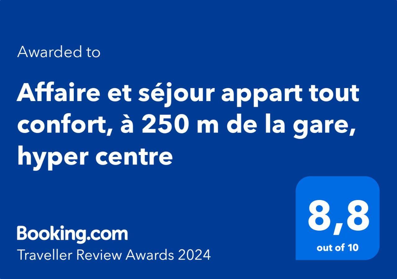 Appartement Avec Balcon A 250 M De La Gare, Hyper Centre Tours Ngoại thất bức ảnh